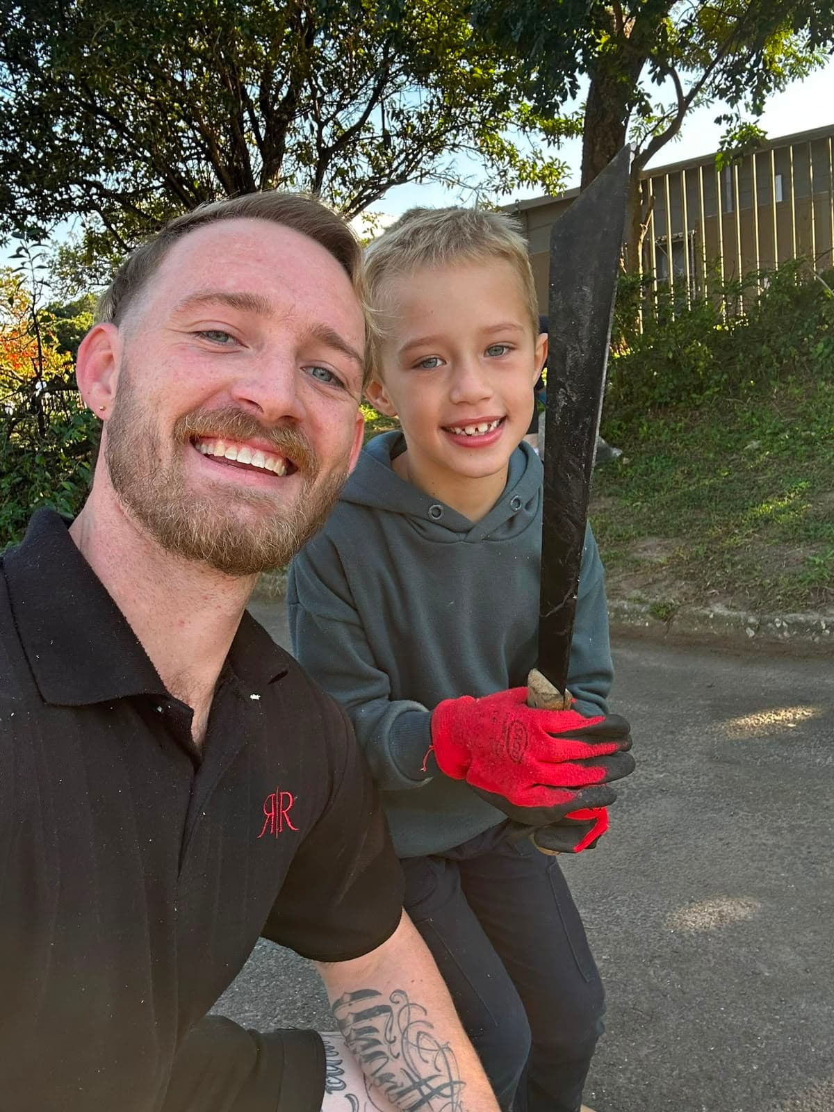 Brenton Turner and his son — the family behind Reflection